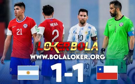 Copa America 2021, Hasil Akhir Match Argentina vs Chile : 1-1