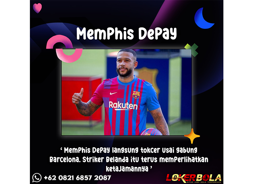 Memphis Depay, Singa Baru Barcelona Yang Gantikan Lionel Messi